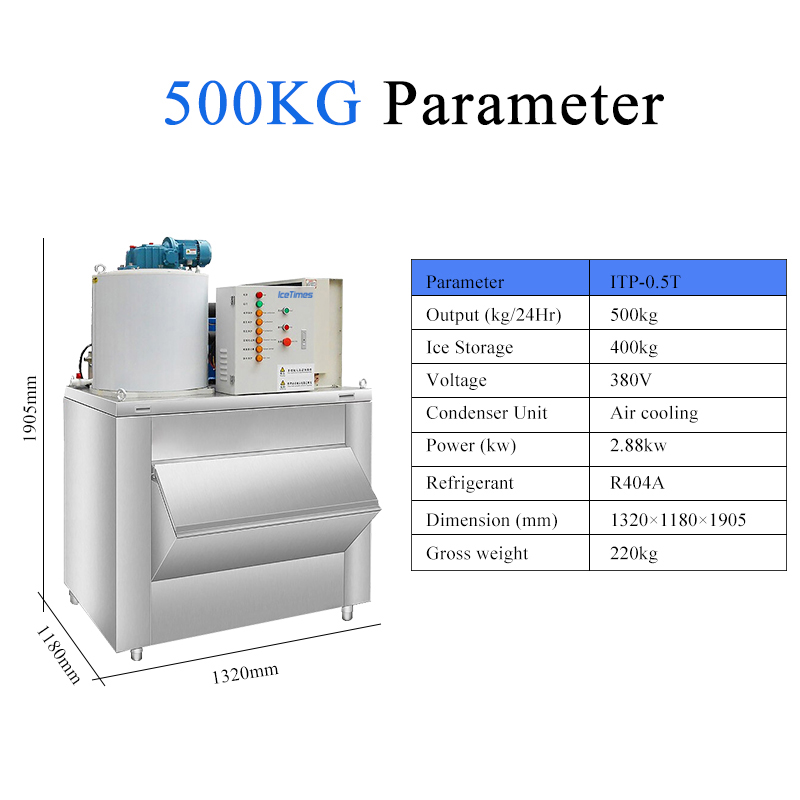 500kg Flake Ice Machine(图1)